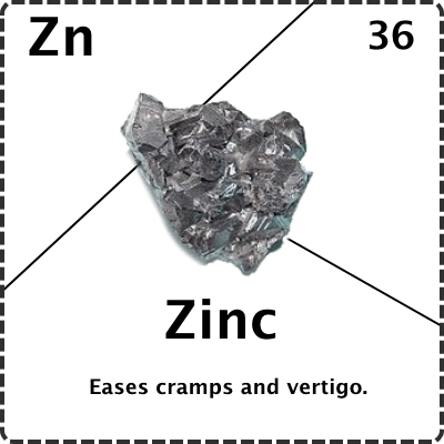 Zinc Gemstones Jewelry Card